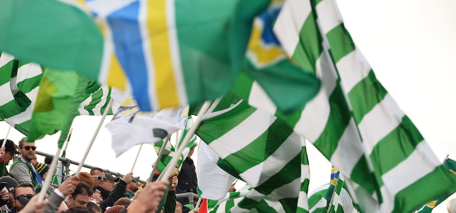 Portland Timbers fans