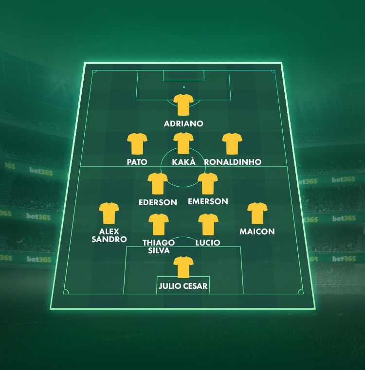 Top XI dos melhores brasileiros na Serie A após 2000