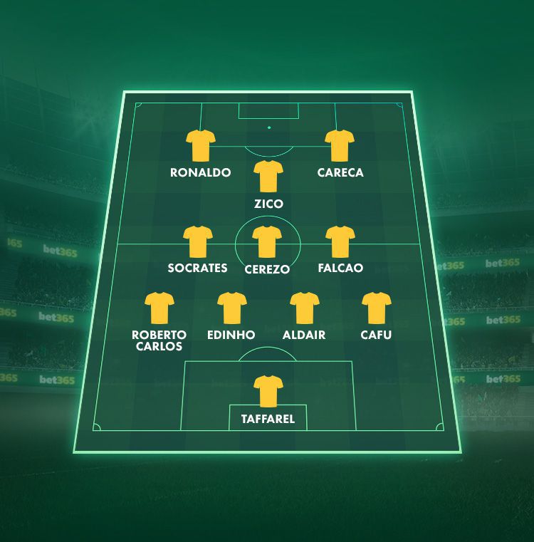 Top XI dos melhores brasileiros na Serie A antes de 2000