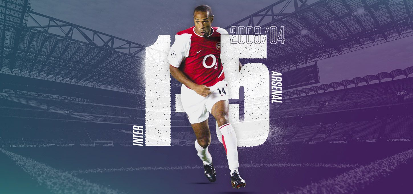 Inter 1 x 5 Arsenal Thierry Henry