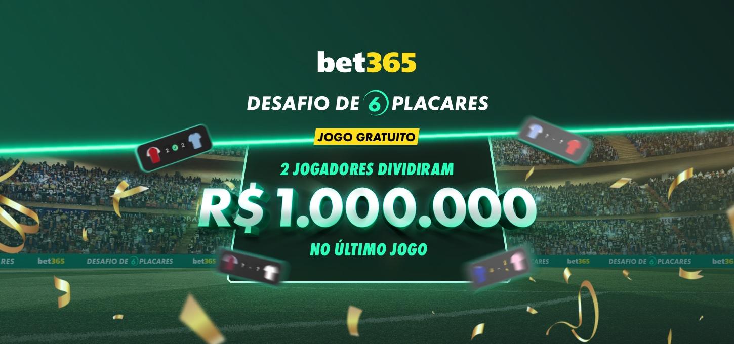 Desafio de 6 placares - 2 ganhadores