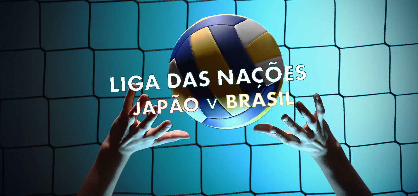 Japão e Brasil – Liga das Nações de Vôlei