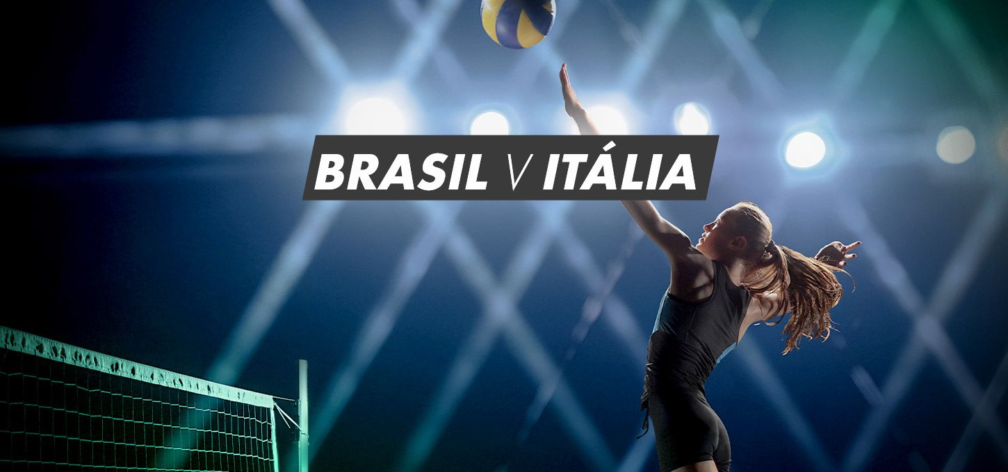 Brasil e Itália – vôlei feminino