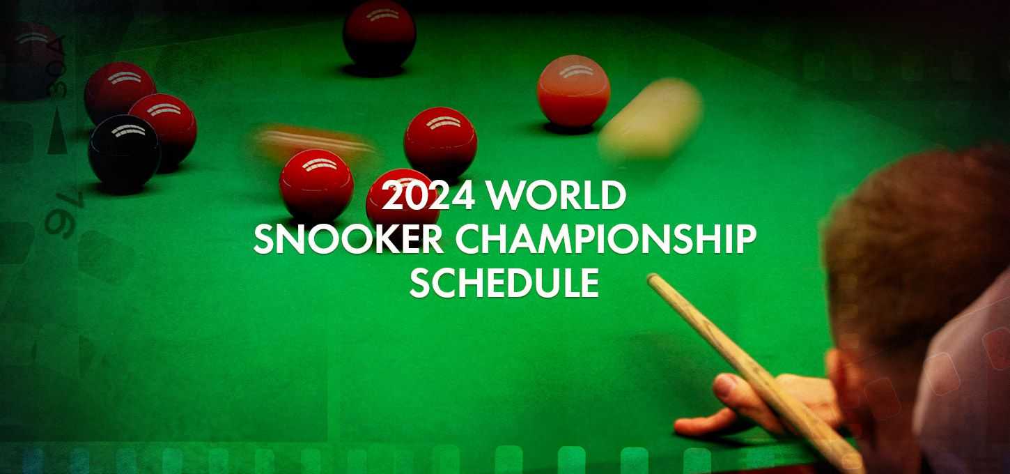 2024 World Snooker Championship First round draw, schedule, results and updates