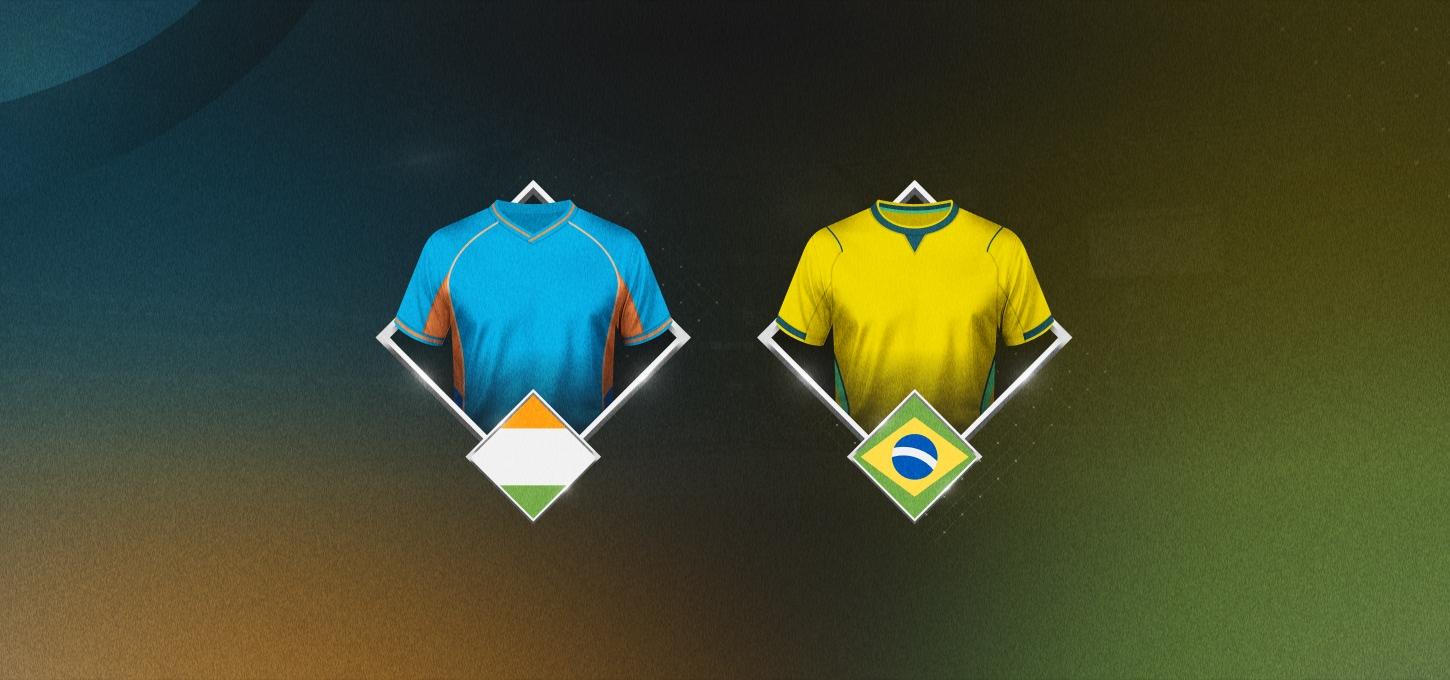 India v Brazil