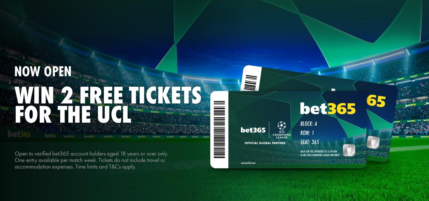 UCL Ticket Giveaway