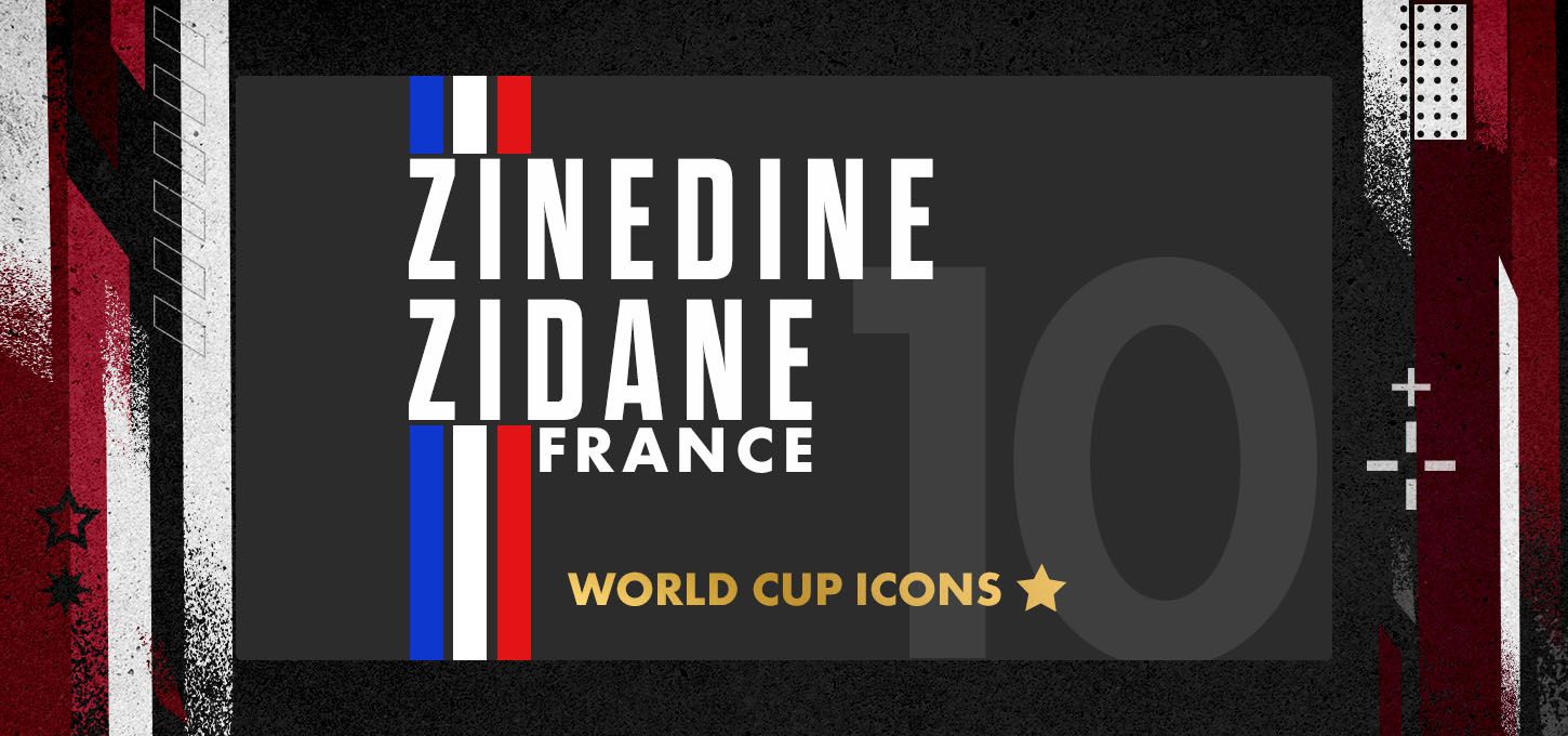 Icons Zinedine Zidane Back Signed Real Madrid 2022