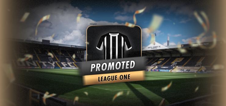 Notts County Promotion from League Two to League One