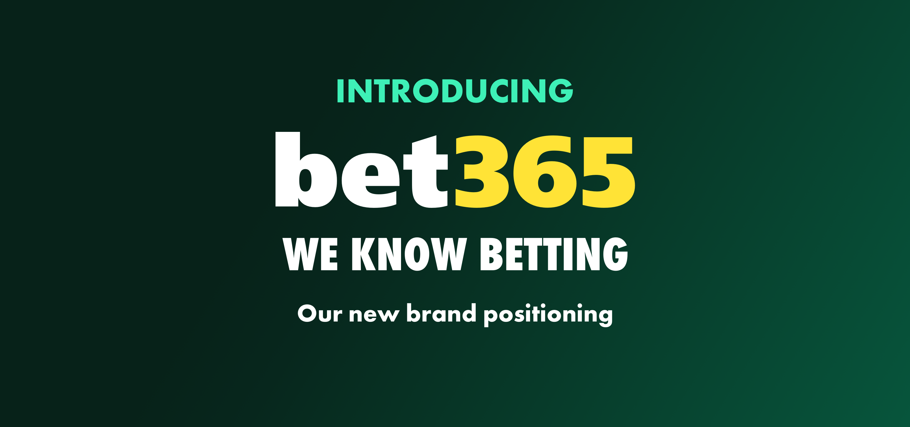 bet365 We Know Betting
