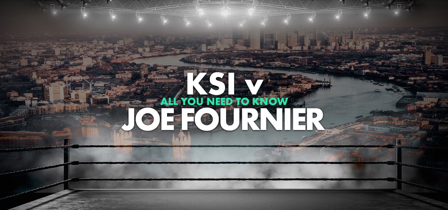 KSI v Joe Fournier Fight date, ring walk time, undercard and betting odds