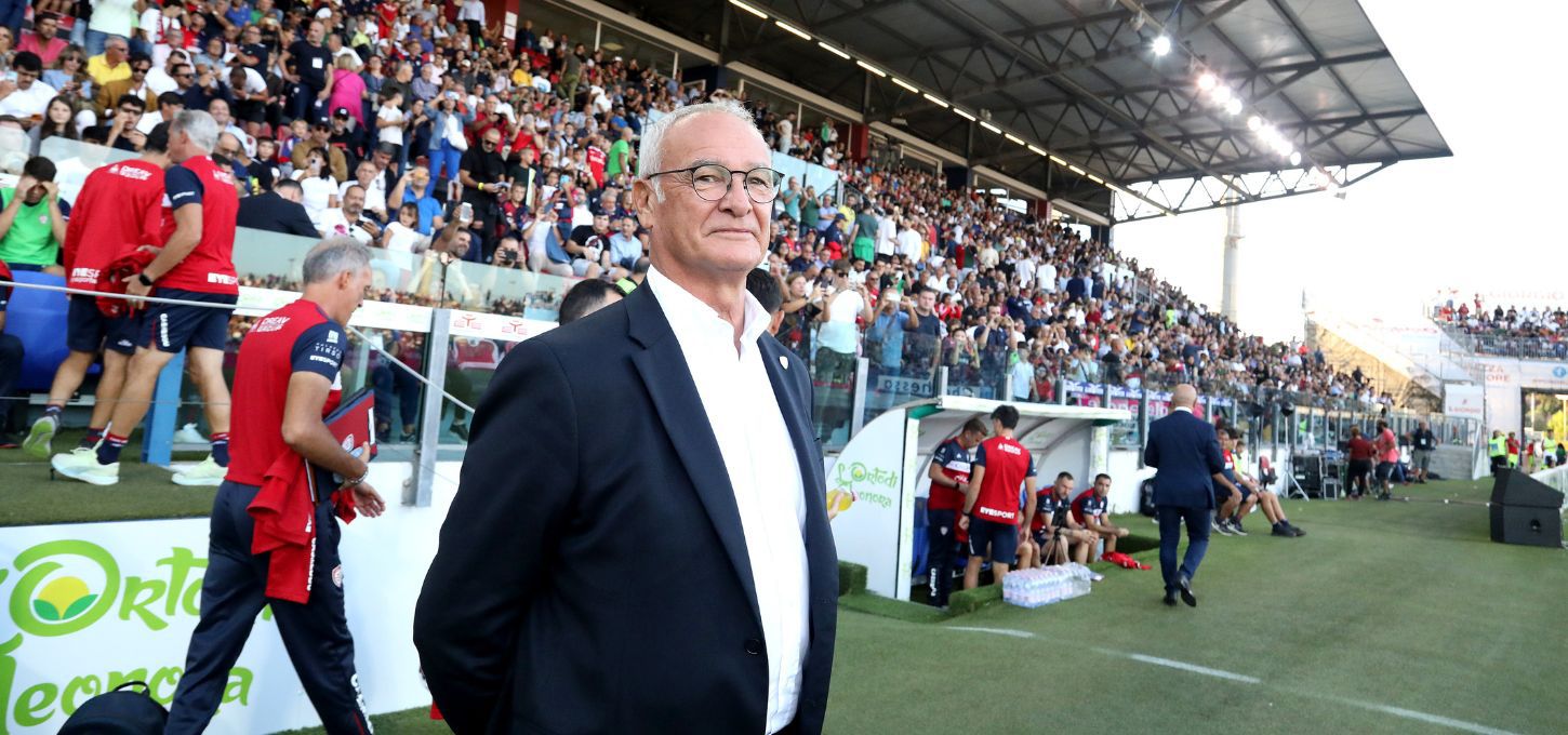 Claudio Ranieri Trainer Cagliari Calcio