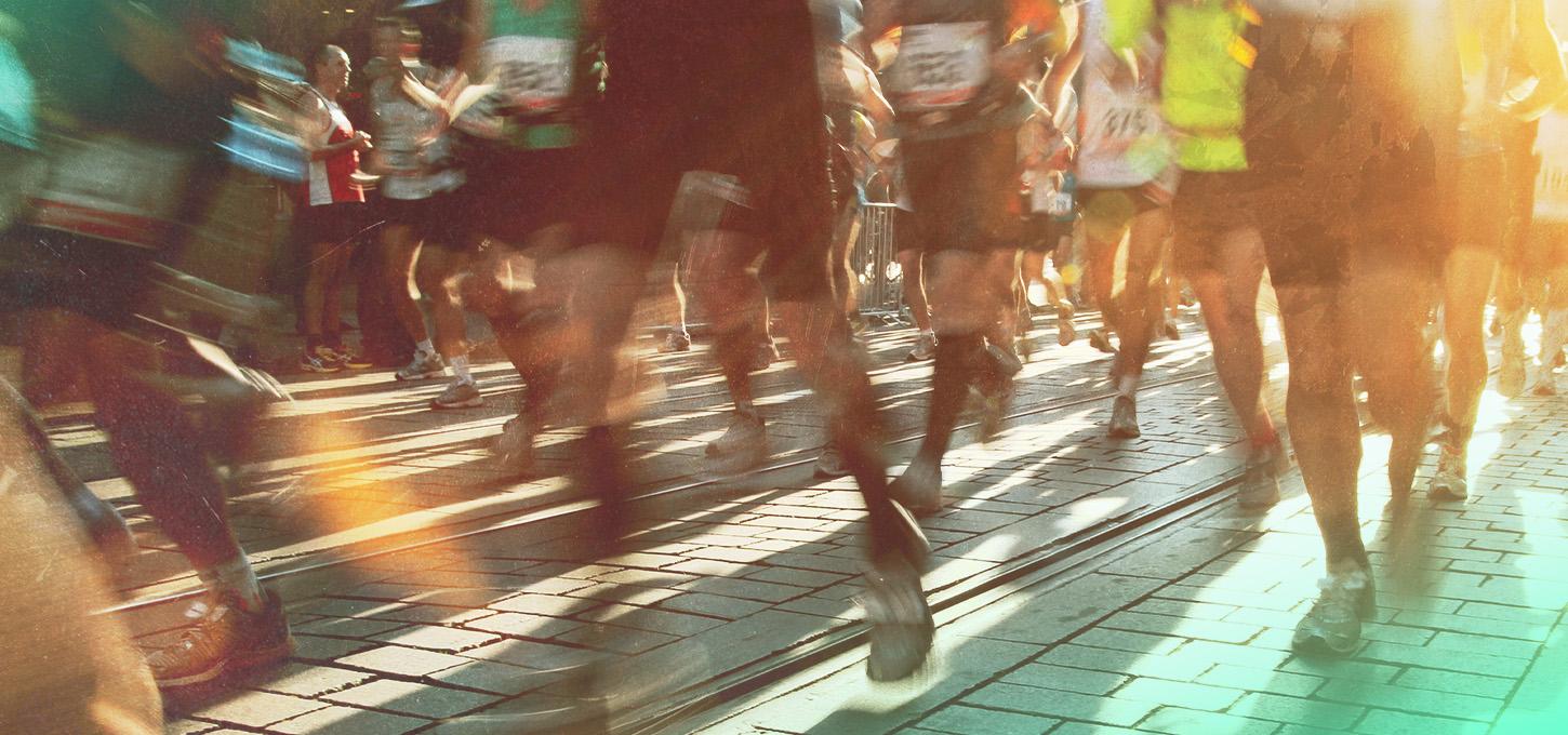 Marathon / laufen