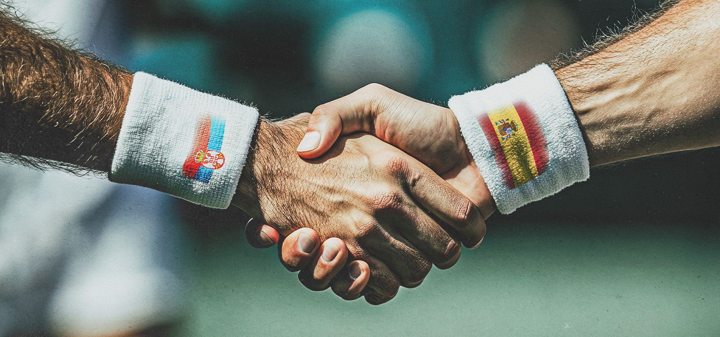 Tenis, Serbia v España