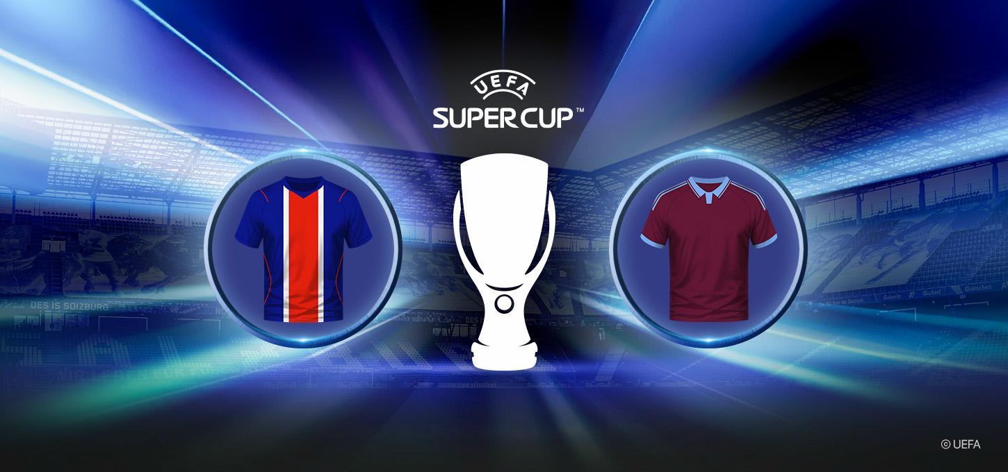 PSG vs Aston Villa, Supercopa UEFA