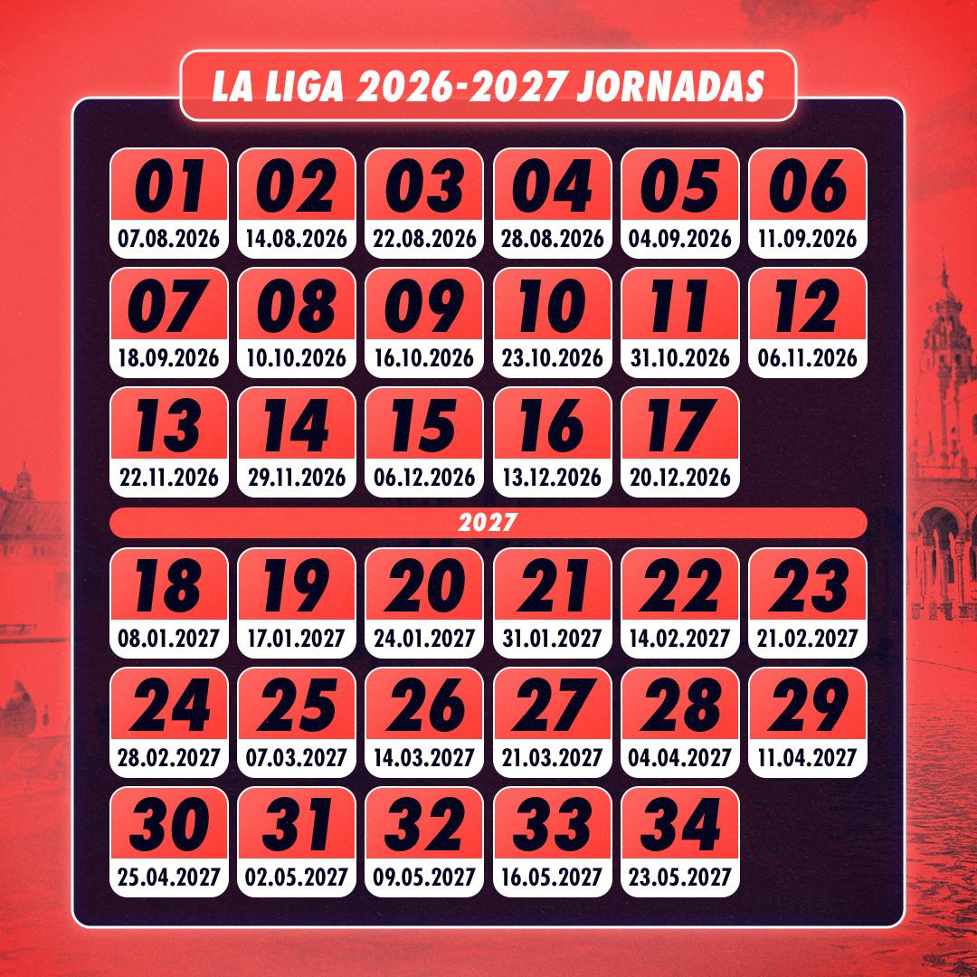 LaLiga Calendario