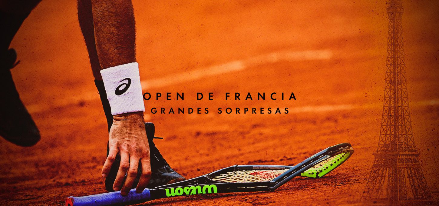 Open de Francia - Grandes sorpresas