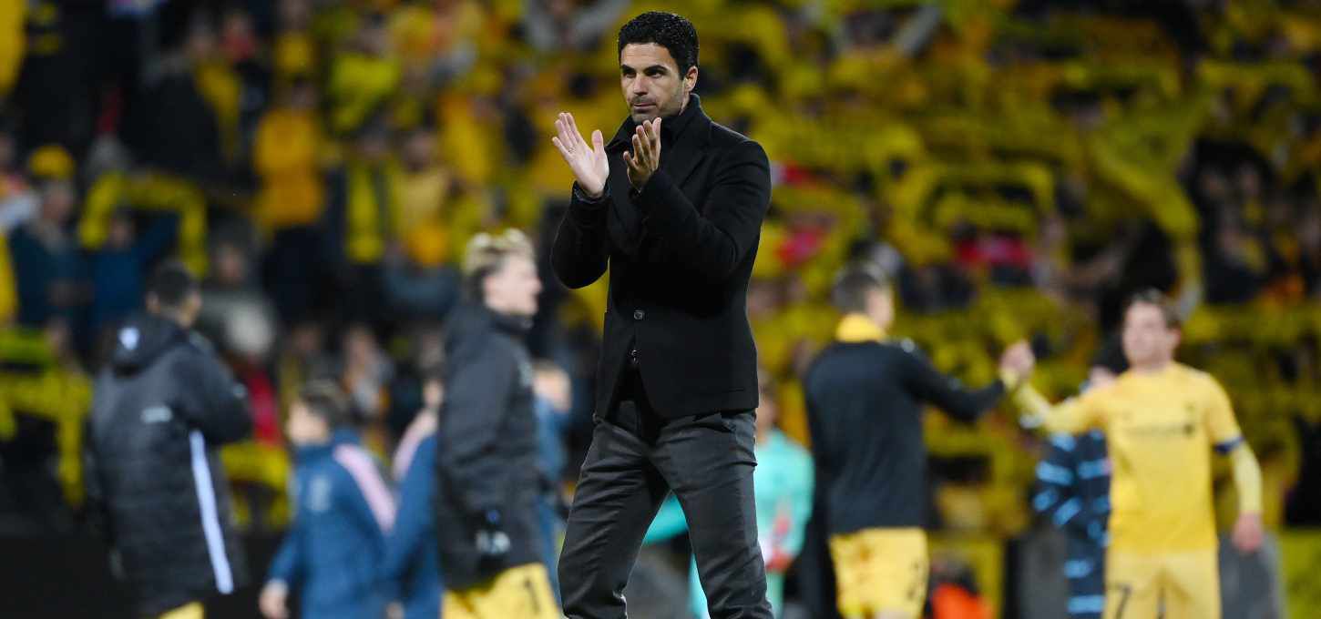 Arteta Arsenal 1450x680
