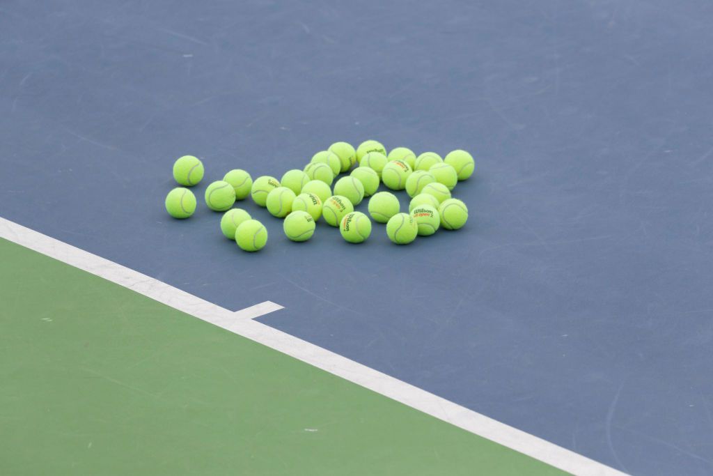 Tennis, tennisballen,hardcourt