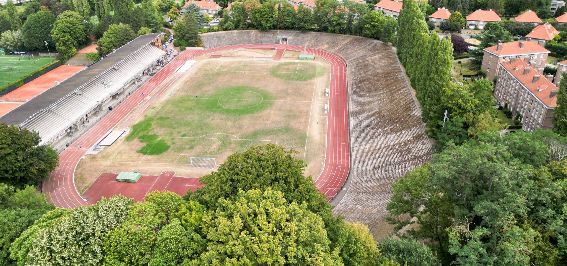Drie Lindenstadion, Stade des Trois Tilleuls