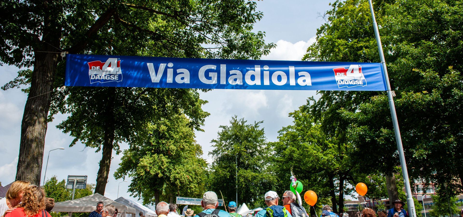 Nijmeegse Vierdaagse, Via Gladiola
