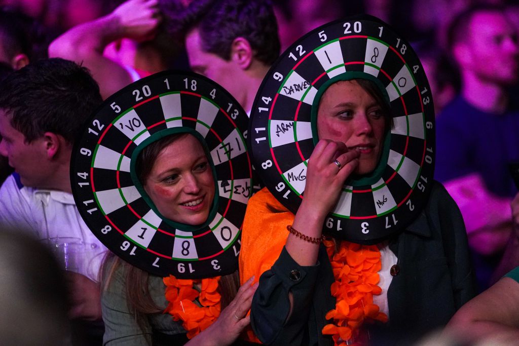 Nederlandse fans, darts
