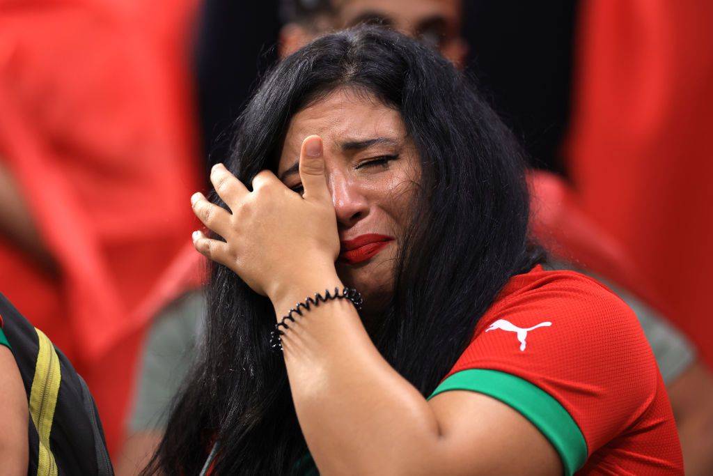 Marokko, fans, huilen
