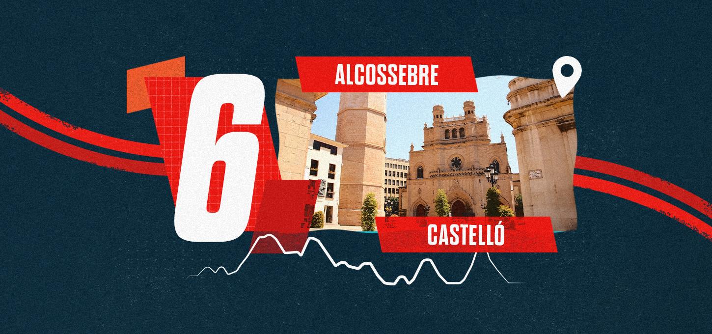 La Vuelta 2026 etappe 6 - Alcossebre-Castelló