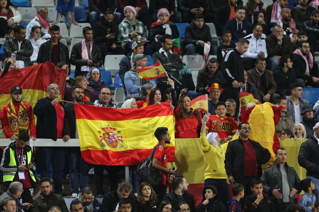 Spanje, fans Spanje