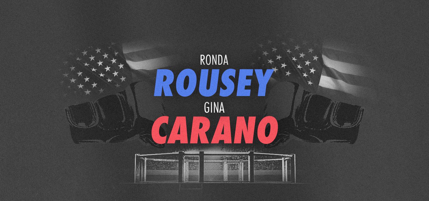 Ronda Rousey vs. Gina Carano Card