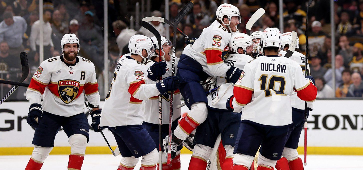 Florida Panthers rally past Boston Bruins for NHL playoff series upset 