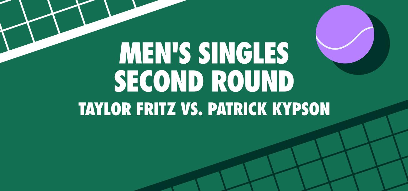 Taylor Fritz vs. Patrick Kypson - Wimbledon Second Round