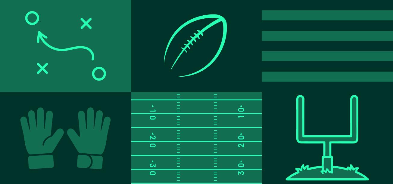 Generic American Football Graphic