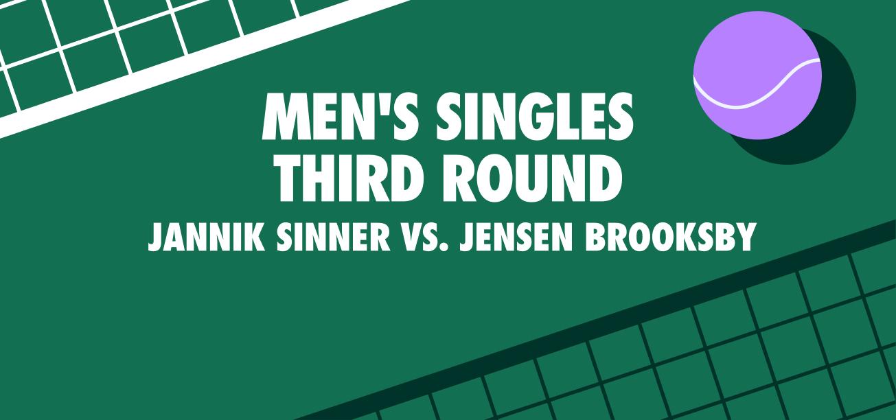 Sinner vs. Brooksby Third Round Matchup