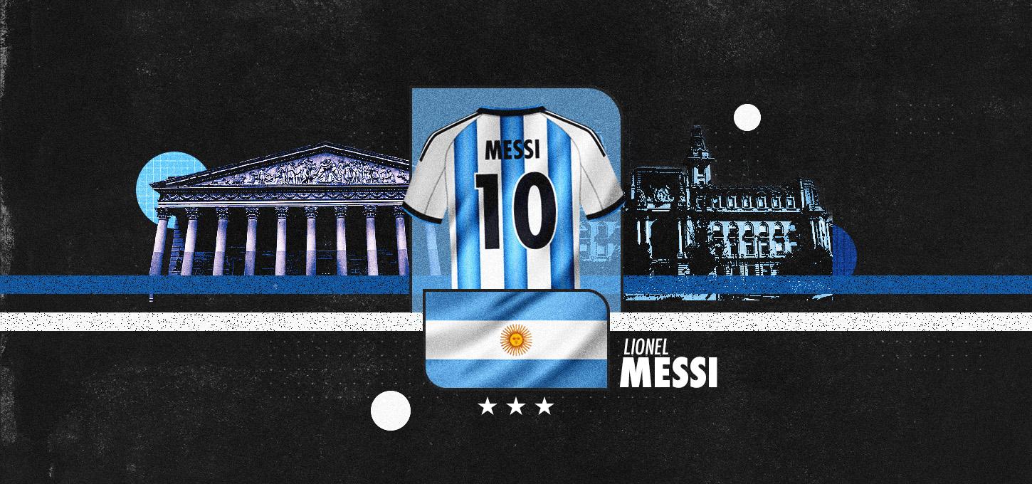 Lionel Messi and Argentina Graphic