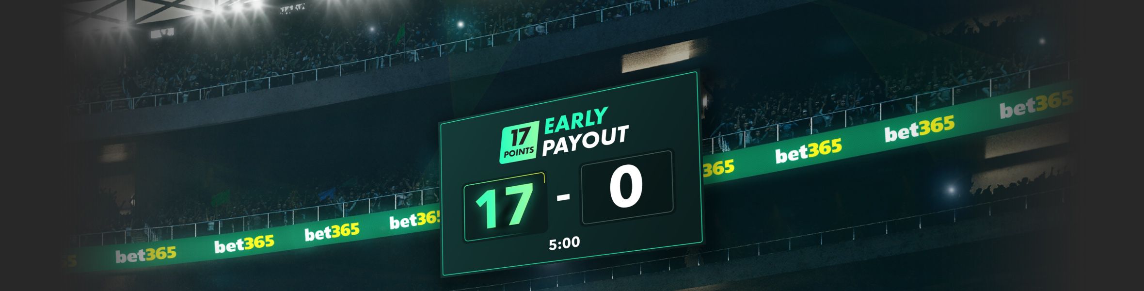 bet365 Football Early Payout Offer