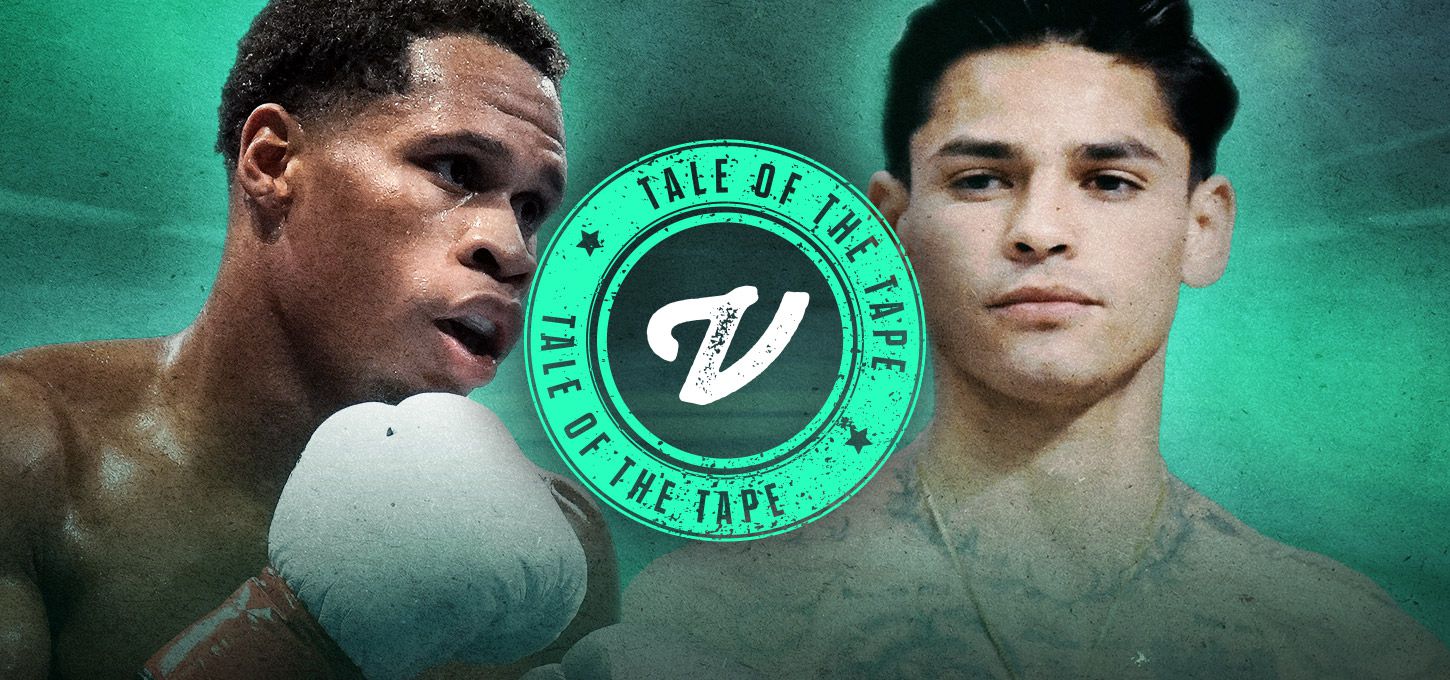 Devin Haney vs. Ryan Garcia Tale of the Tape bet365