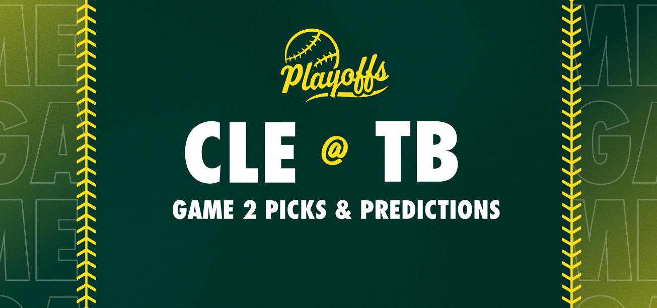 Guardians vs. TB Game 2 picks & predictions