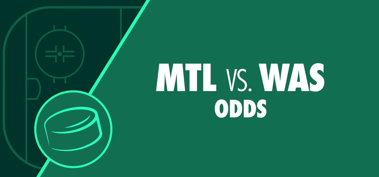 MTL Canadiens vs. WAS Capitals Graphic