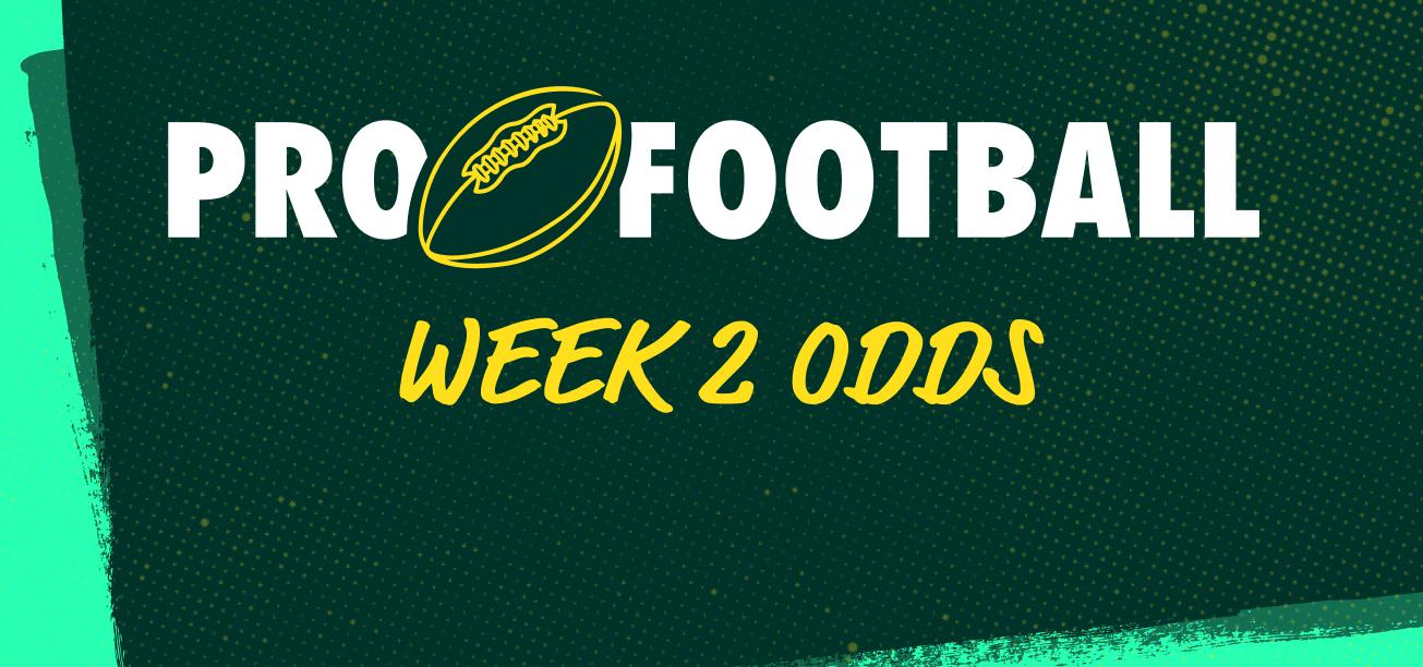 NFL Week 2 Odds