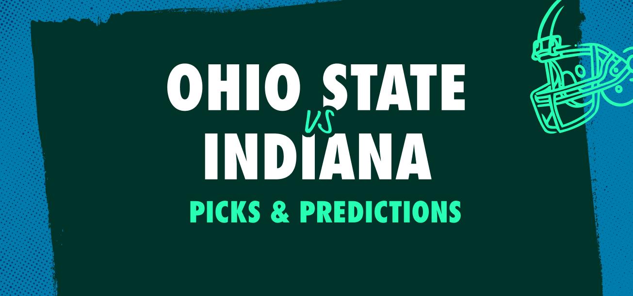 Ohio State vs. Indiana Picks & Predictions Graphic