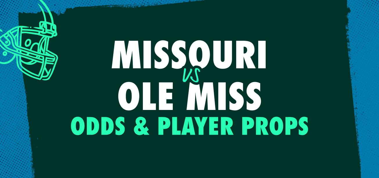 Missouri vs. Ole Miss Odds Graphic