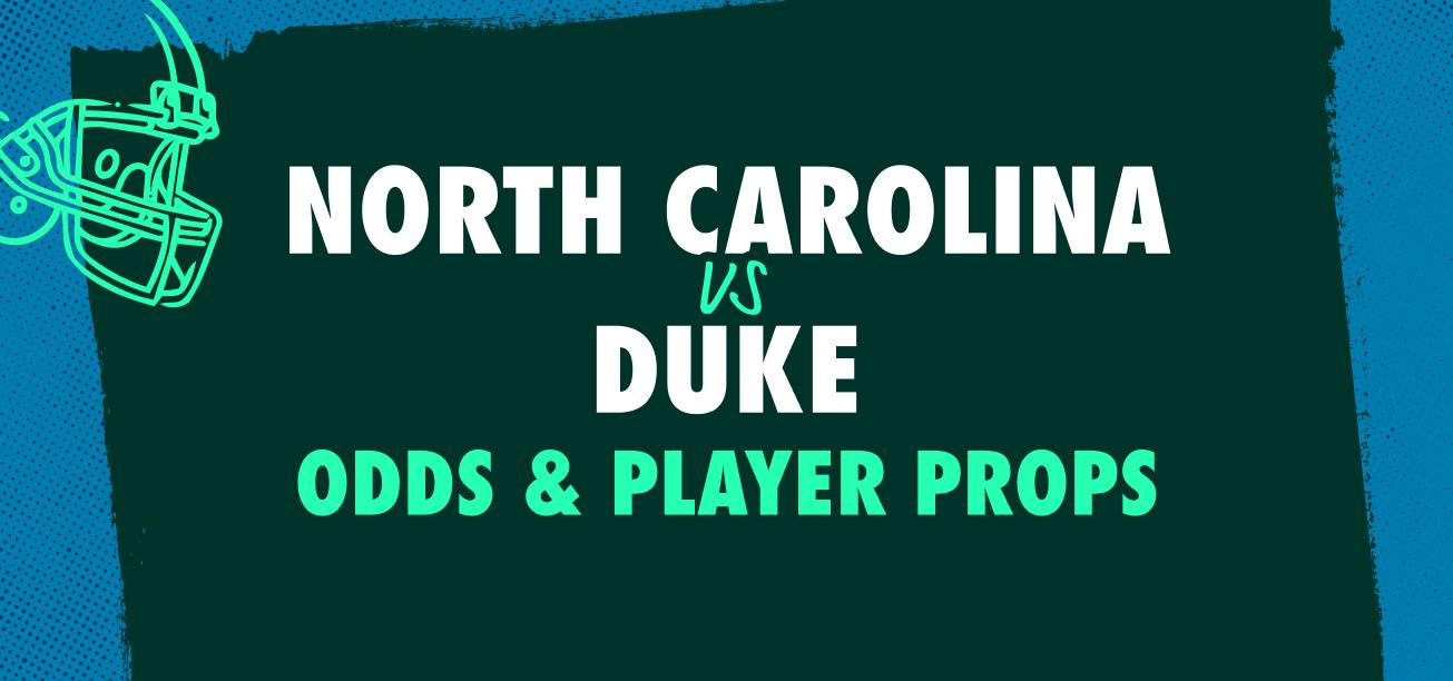 North Carolina vs. Duke Odds Graphic