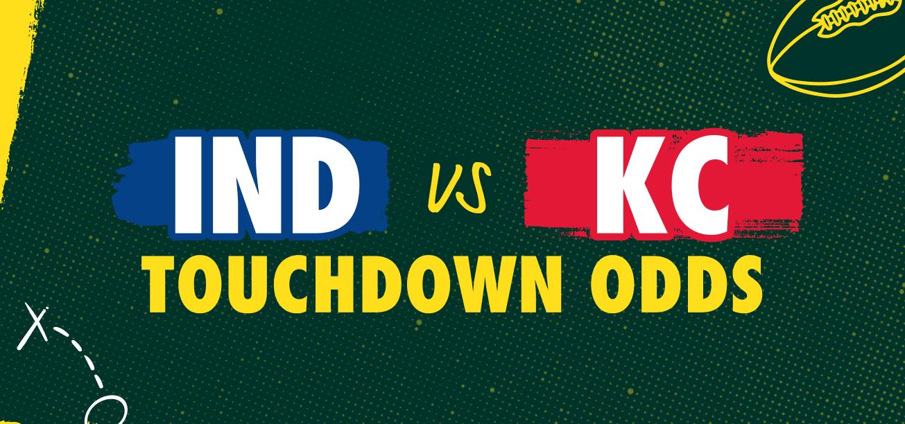 Colts vs. Chiefs touchdown odds