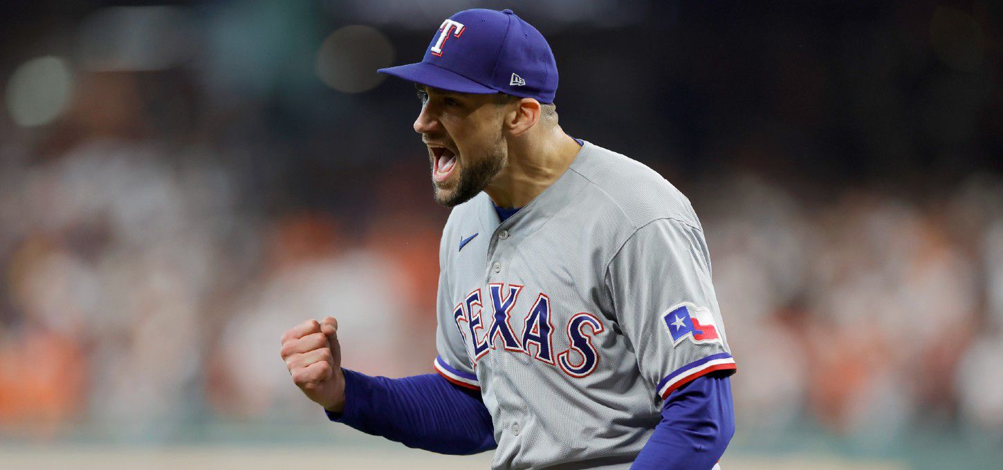 The Rangers take a 1-0 lead in the ALCS thanks to 6.1 scoreless