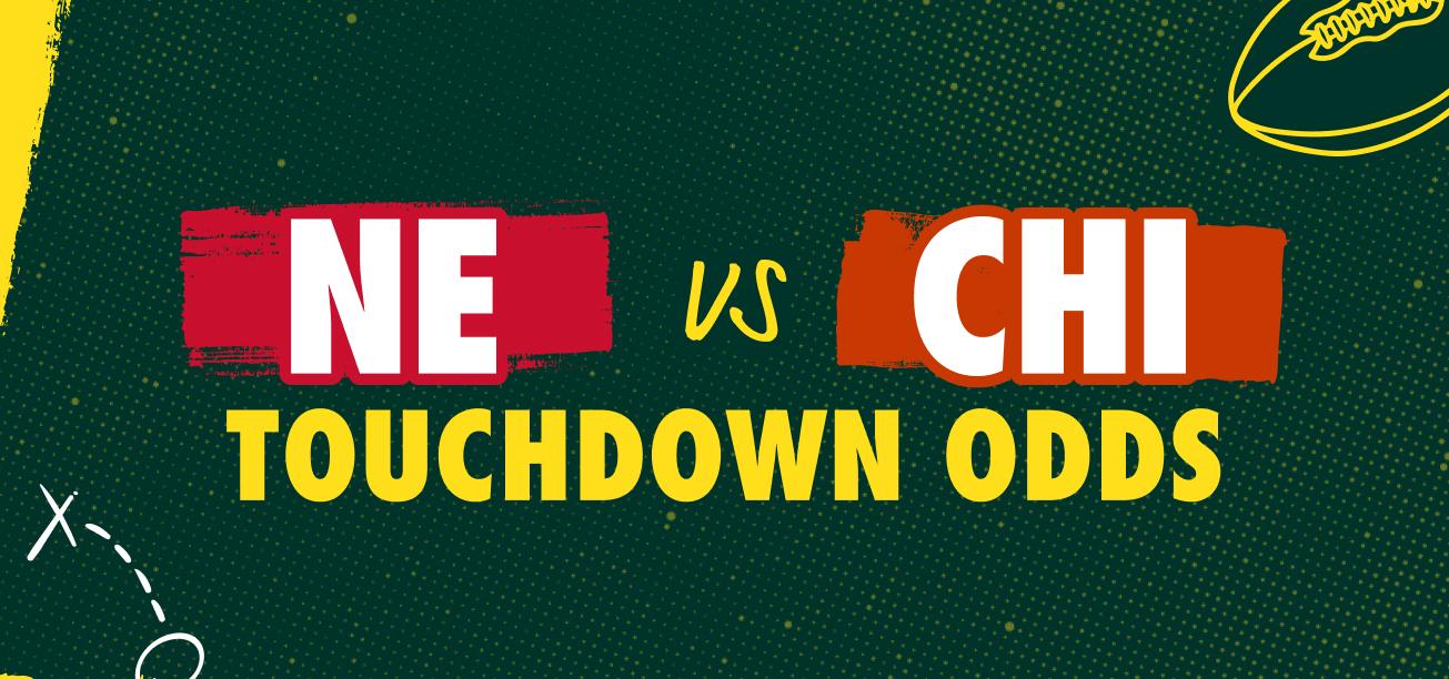 Patriots vs. Bears Touchdown Odds