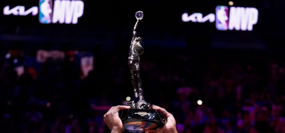nba mvp trophy
