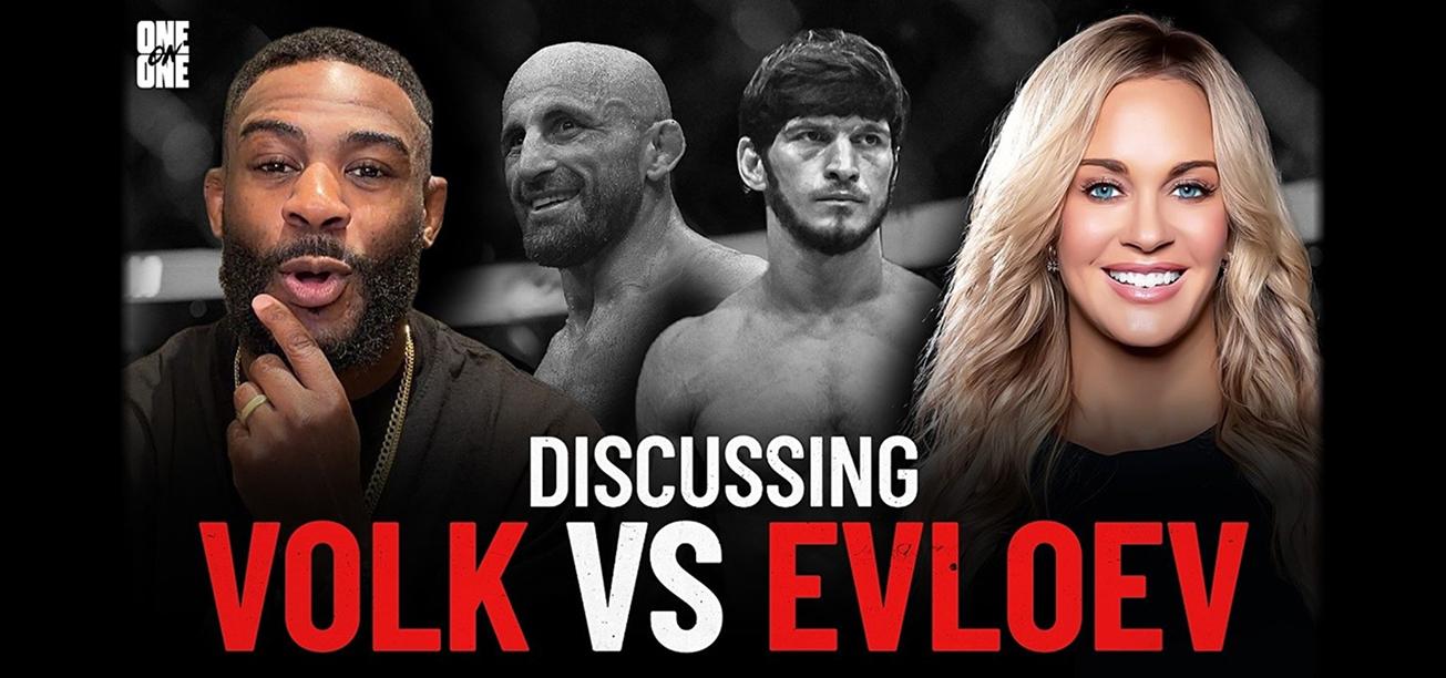 Aljamain Sterling and Laura Sanko