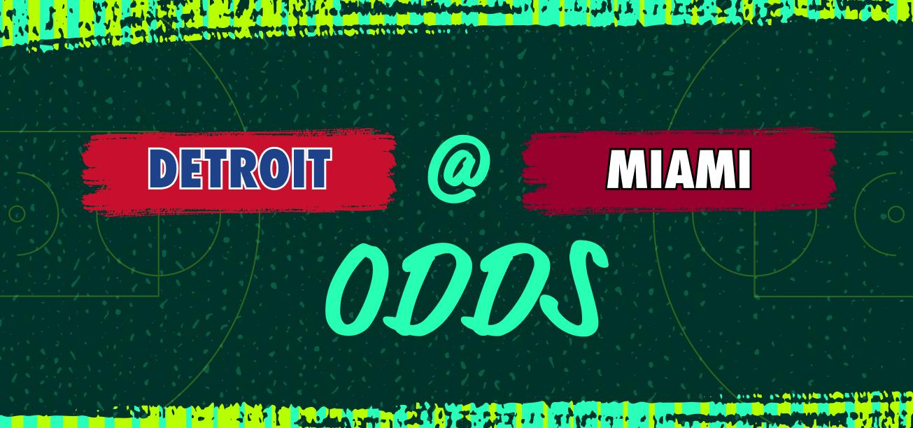 Pistons vs. Heat Odds