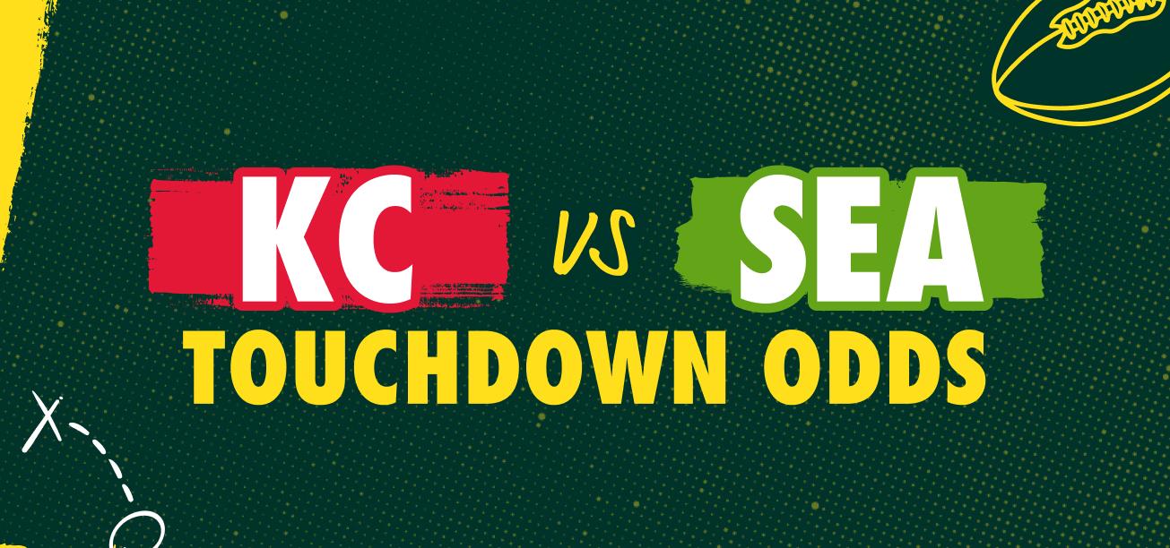 Chiefs vs. Seahawks Touchdown Scorer Odds