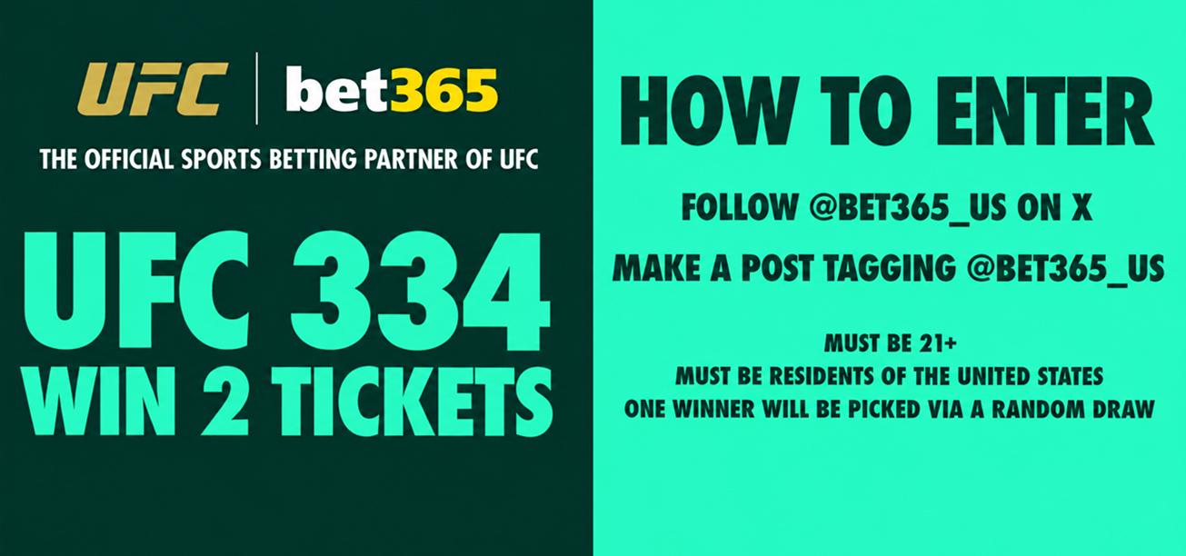 UFC 334 Giveaway